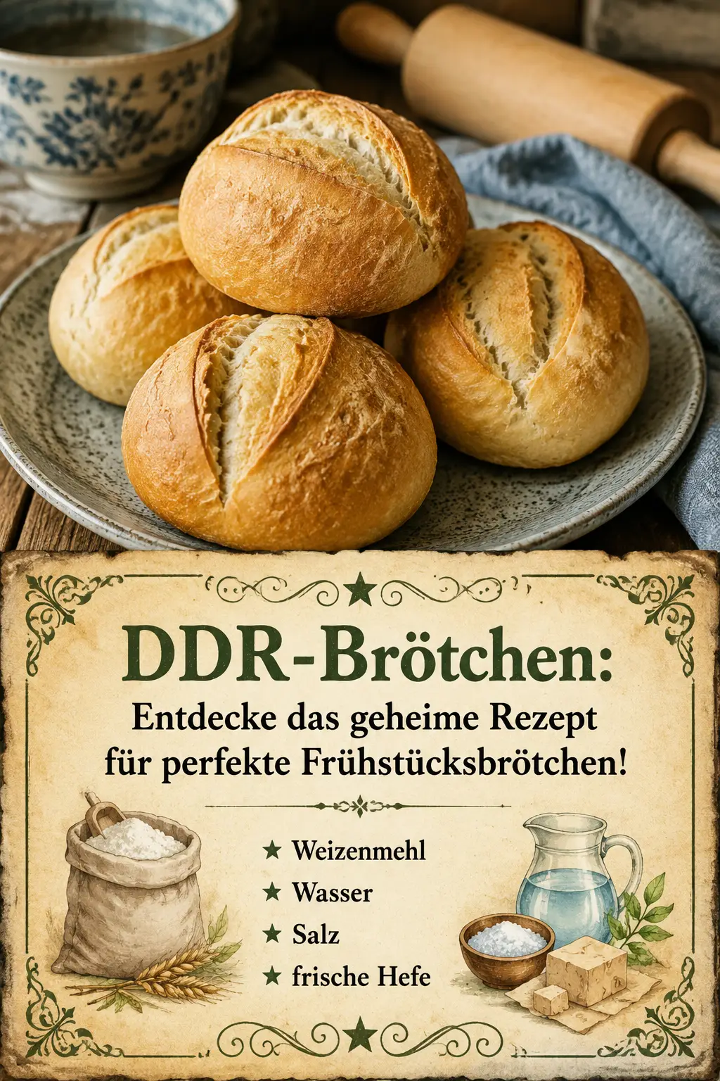DDR-Brötchen: Entdecke das geheime Rezept für perfekte Frühstücksbrötchen!