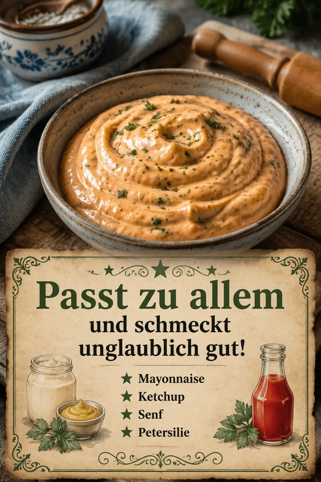Passt zu allem und schmeckt unglaublich gut!