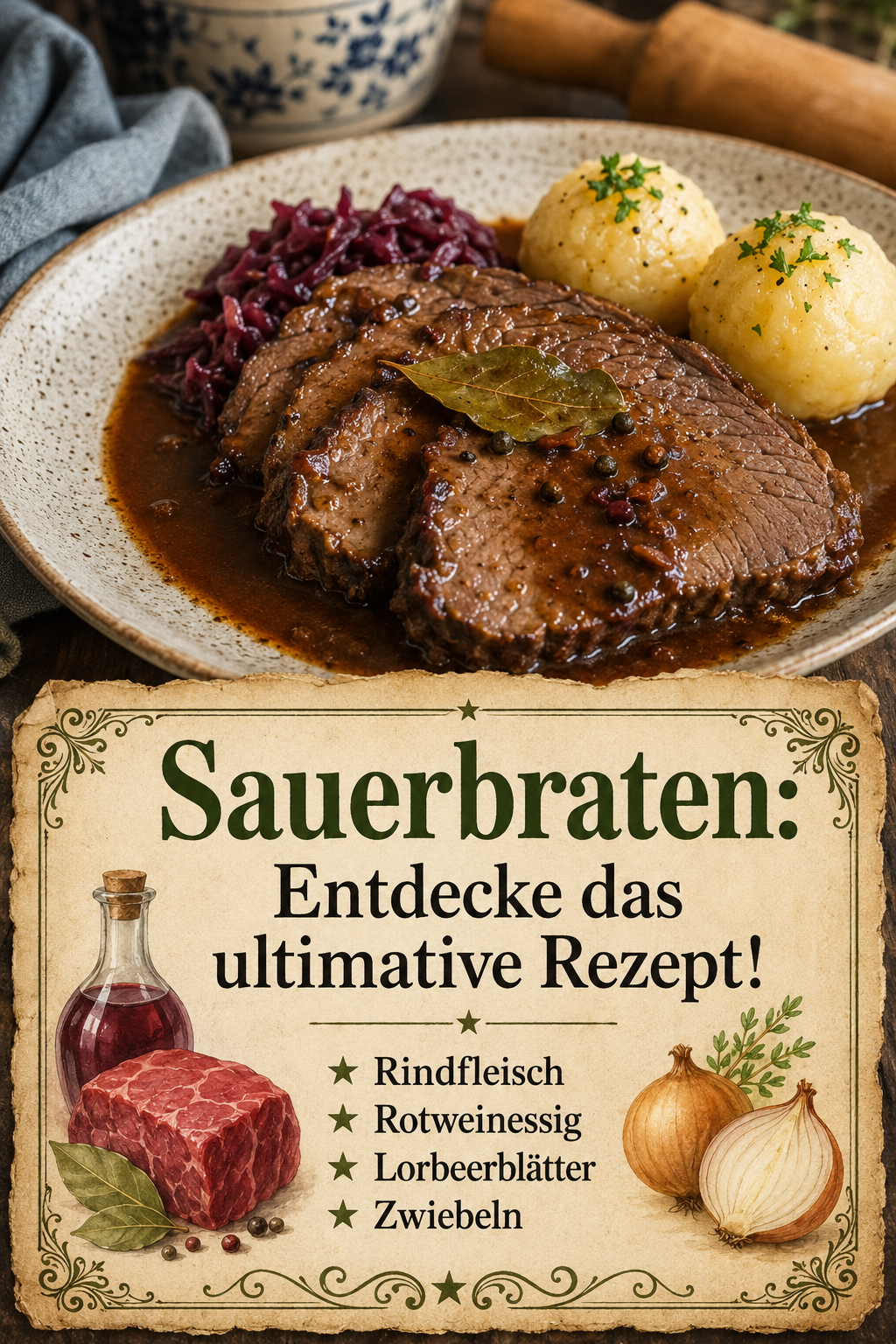 Sauerbraten: Entdecke das ultimative Rezept!