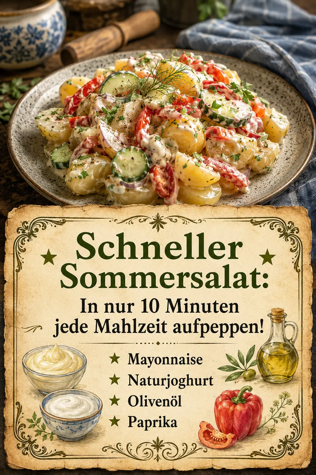 Schneller Sommersalat: In nur 10 Minuten jede Mahlzeit aufpeppen!