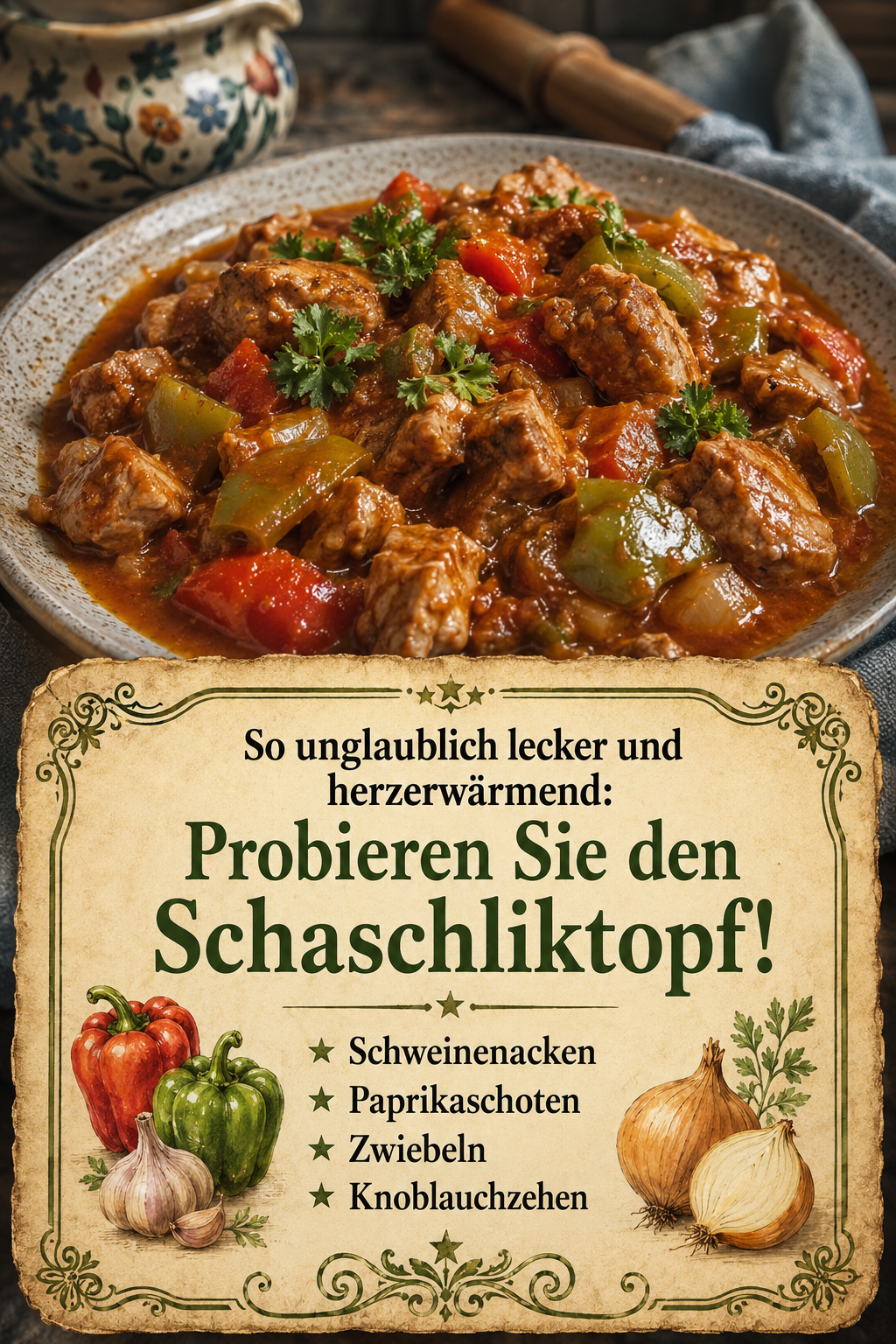 So unglaublich lecker und herzerwärmend: Probieren Sie den Schaschliktopf!