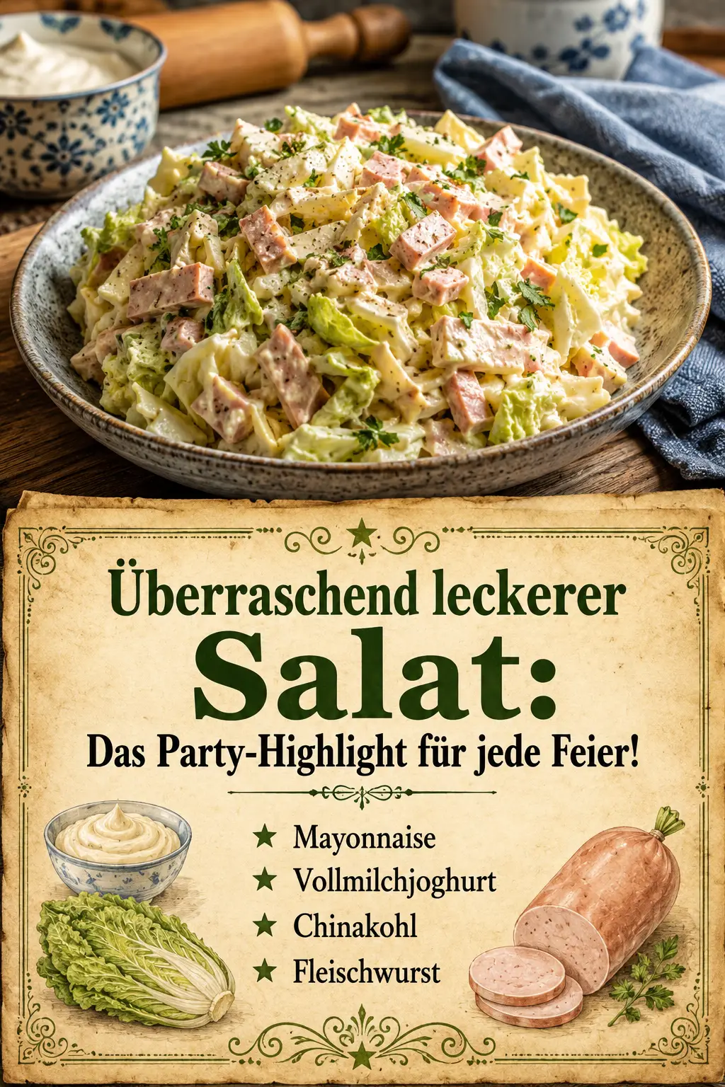 Überraschend leckerer Salat: Das Party-Highlight für jede Feier!