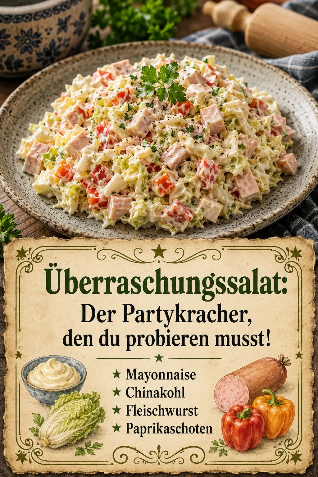 Überraschungssalat: Der Partykracher, den du probieren musst!