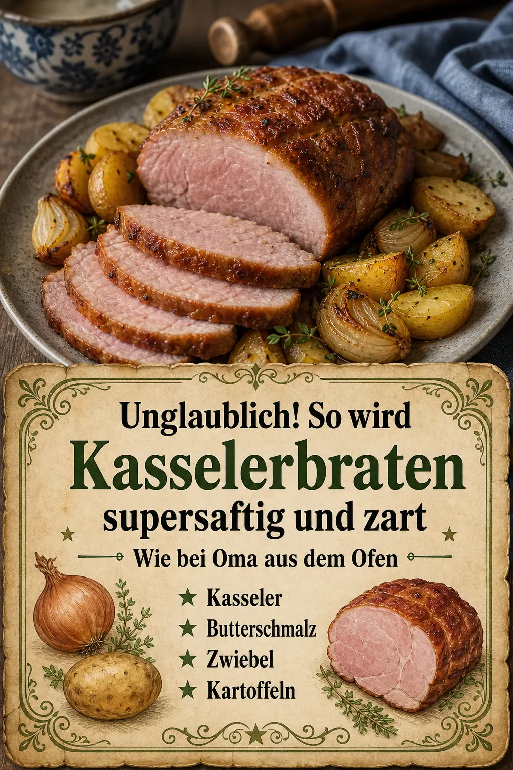 Unglaublich! So wird Kasselerbraten supersaftig und zart