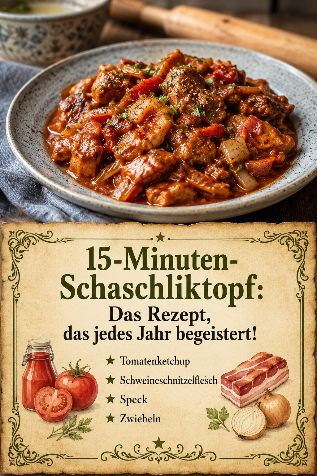 15-Minuten-Schaschliktopf: Das Rezept, das jedes Jahr begeistert!