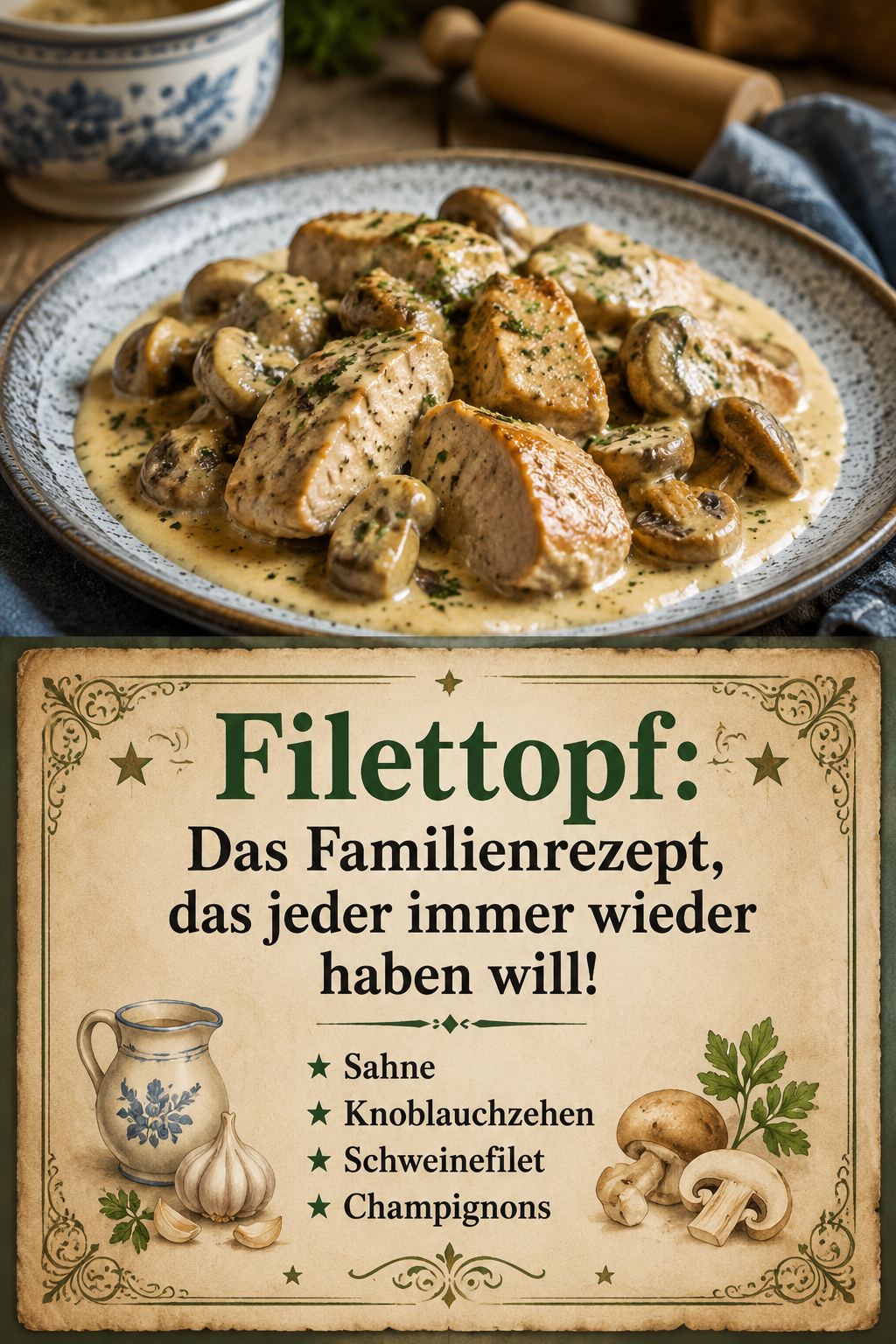 Filettopf: Das Familienrezept, das jeder immer wieder haben will!