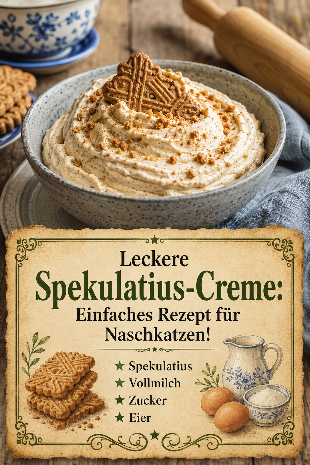Leckere Spekulatius-Creme: Einfaches Rezept für Naschkatzen!