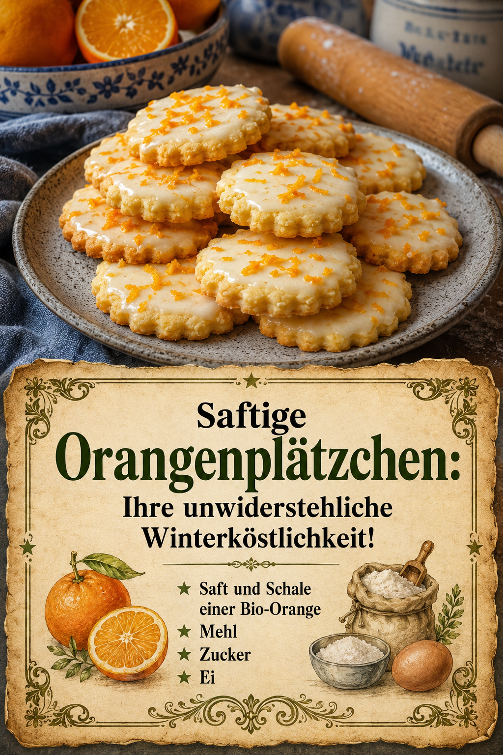 Saftige Orangenplätzchen: Ihre unwiderstehliche Winterköstlichkeit!