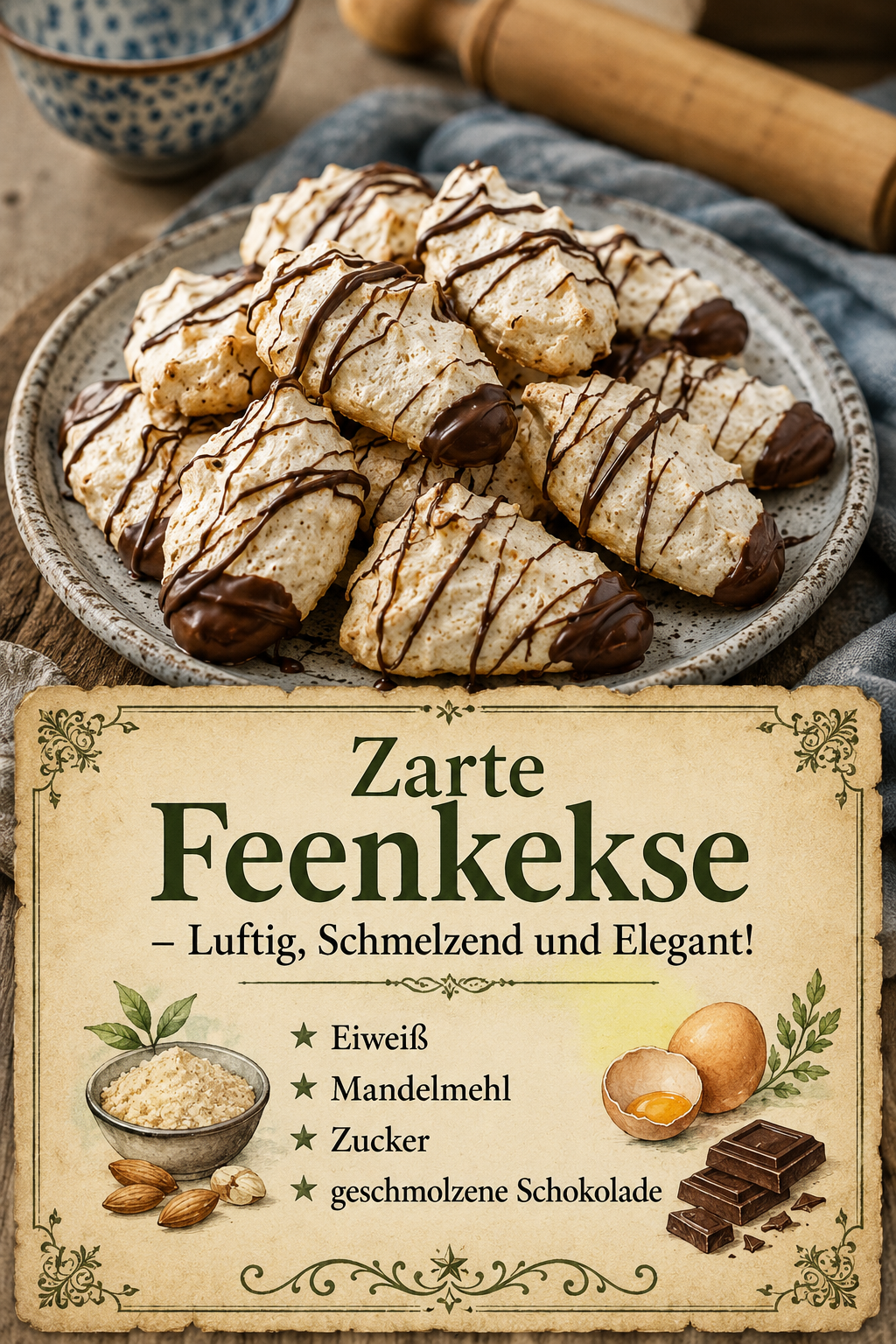 Zarte Feenkekse – Luftig, Schmelzend und Elegant!