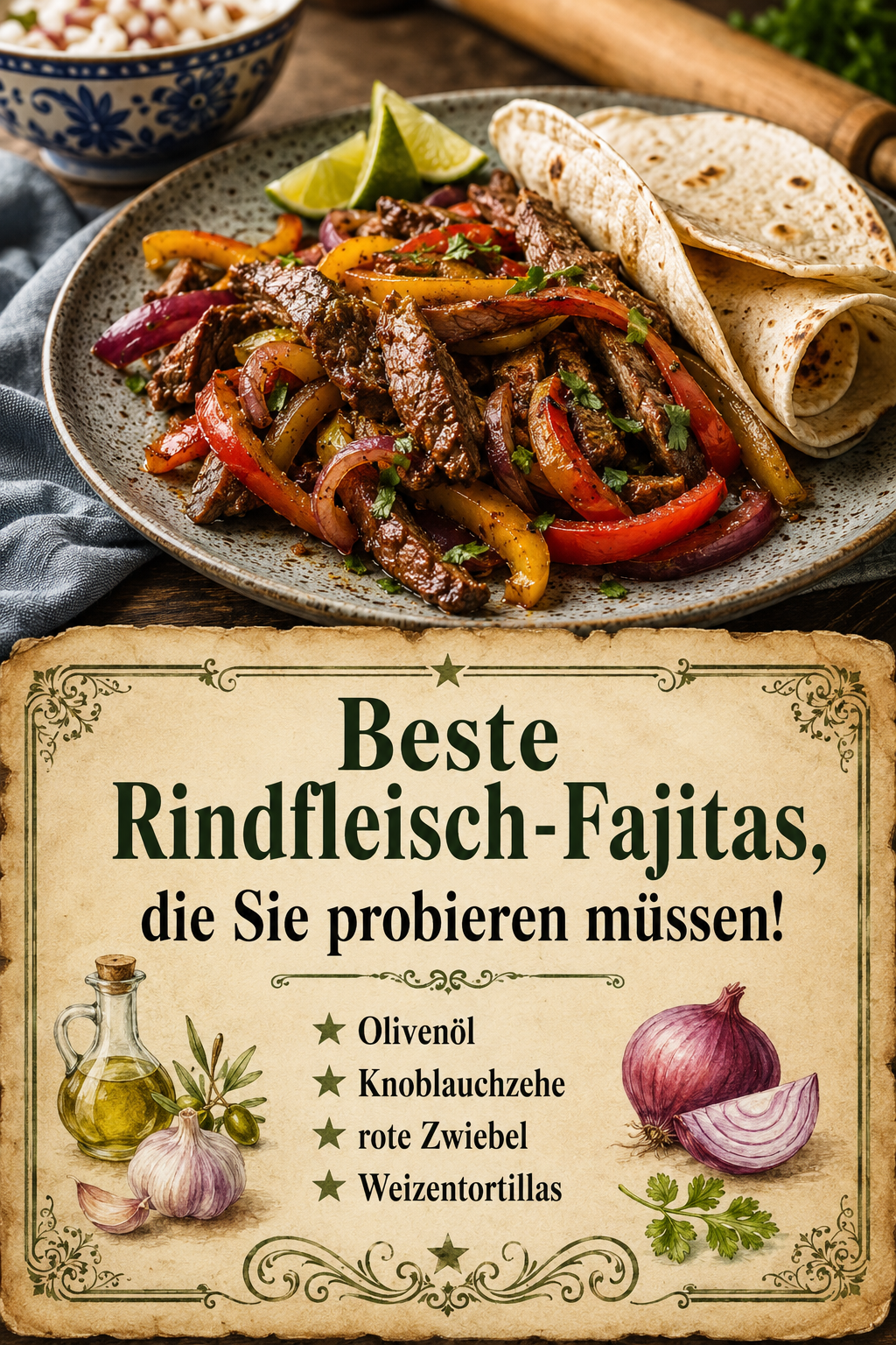 Beste Rindfleisch-Fajitas, die Sie probieren müssen!