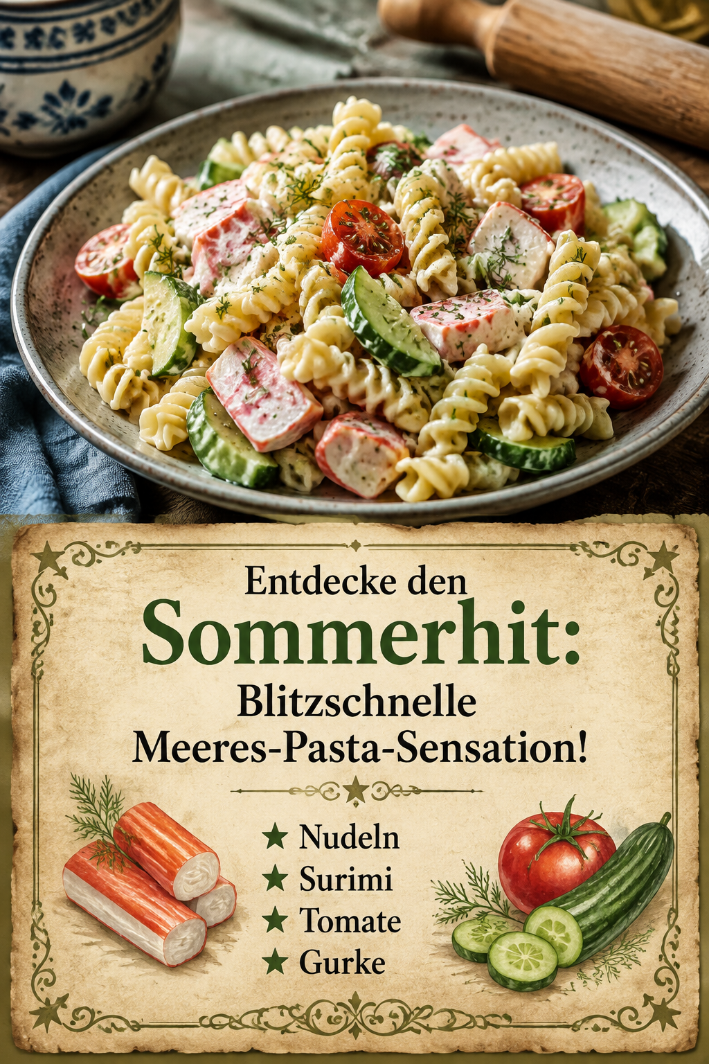 Entdecke den Sommerhit: Blitzschnelle Meeres-Pasta-Sensation!