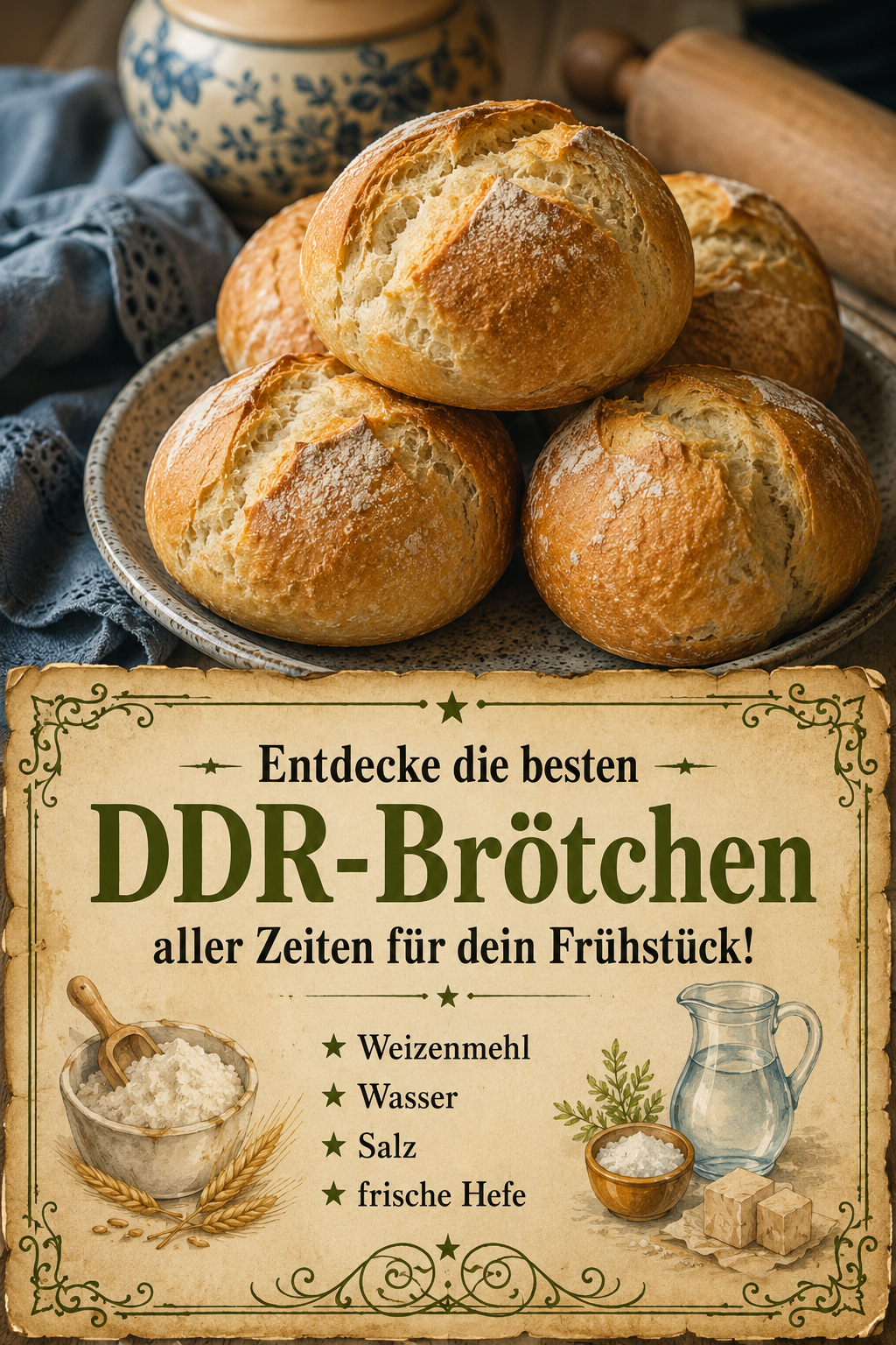 Entdecke die besten DDR-Brötchen aller Zeiten für dein Frühstück!