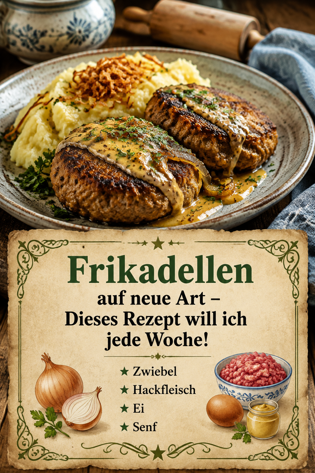 Frikadellen auf neue Art – Dieses Rezept will ich jede Woche!