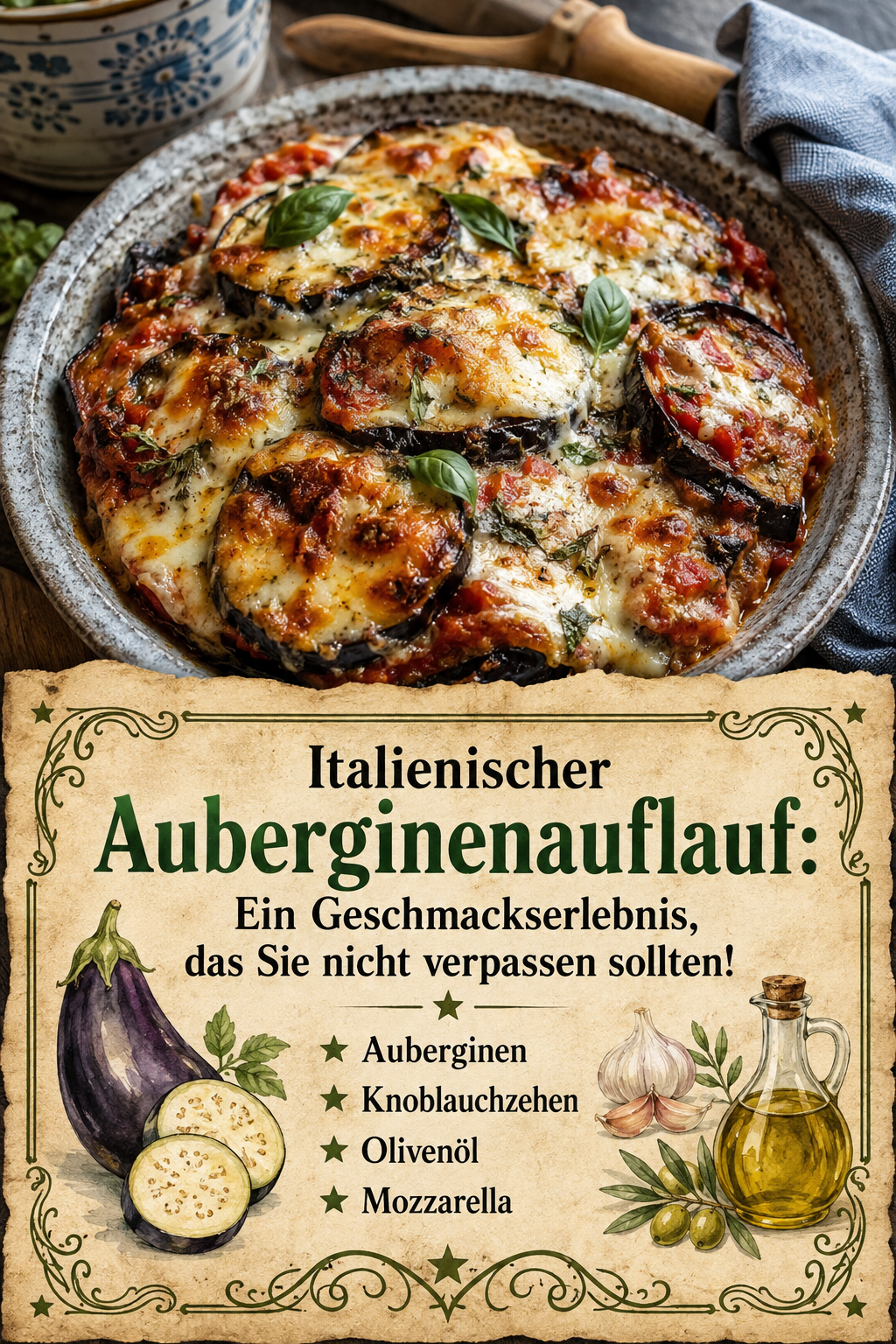 Italienischer Auberginenauflauf: Ein Geschmackserlebnis, das Sie nicht verpassen sollten!