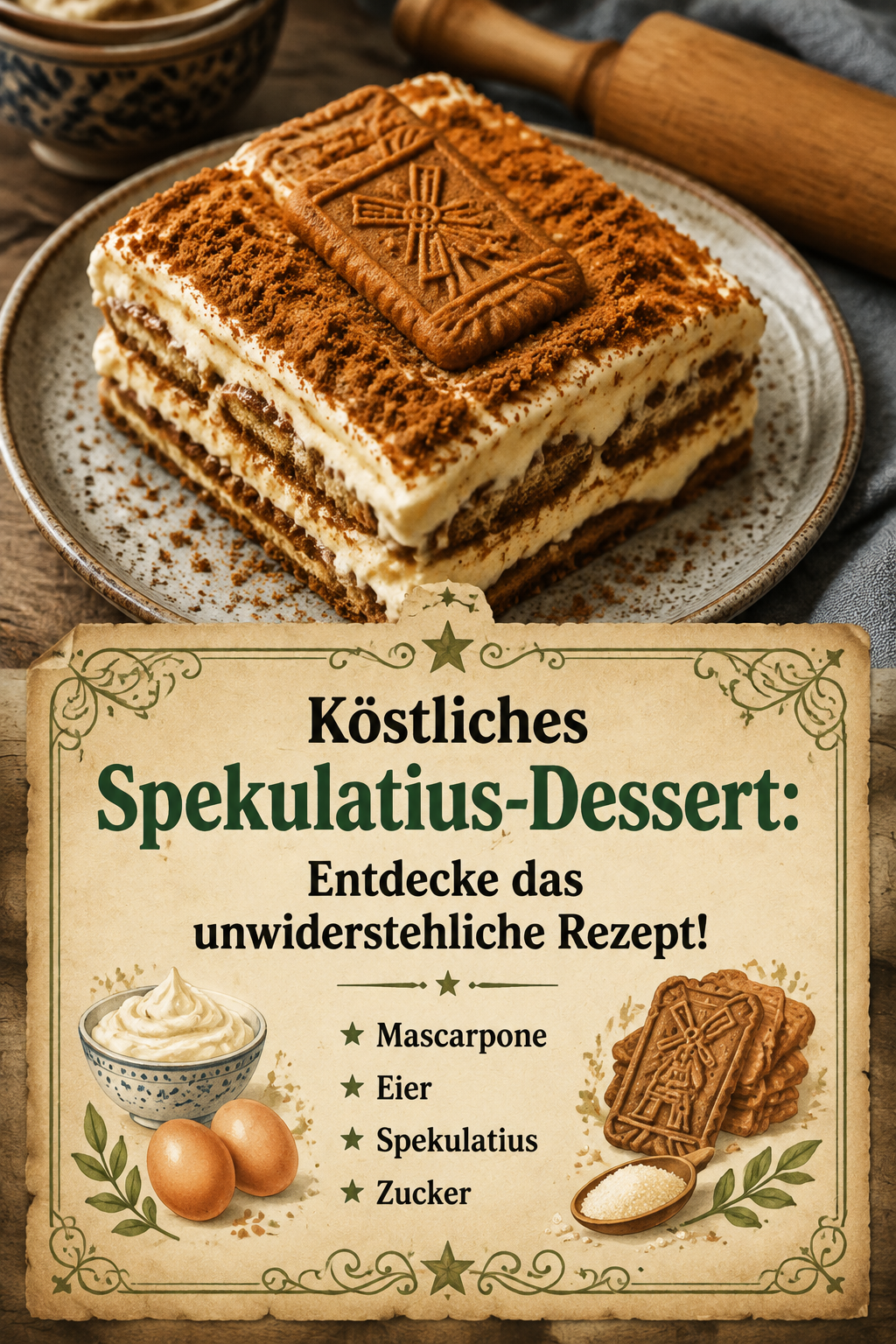 Köstliches Spekulatius-Dessert: Entdecke das unwiderstehliche Rezept!