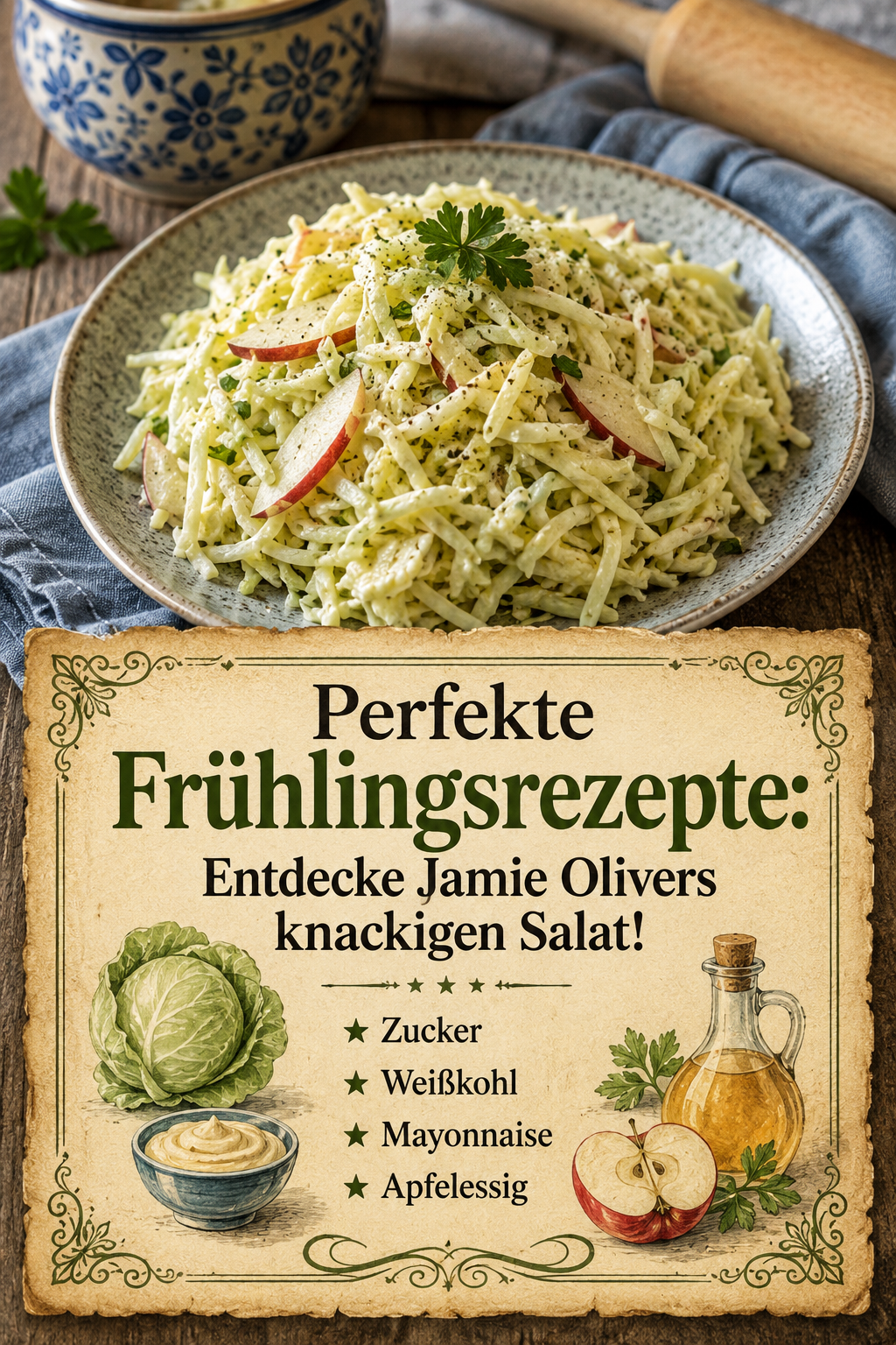 Perfekte Frühlingsrezepte: Entdecke Jamie Olivers knackigen Salat!
