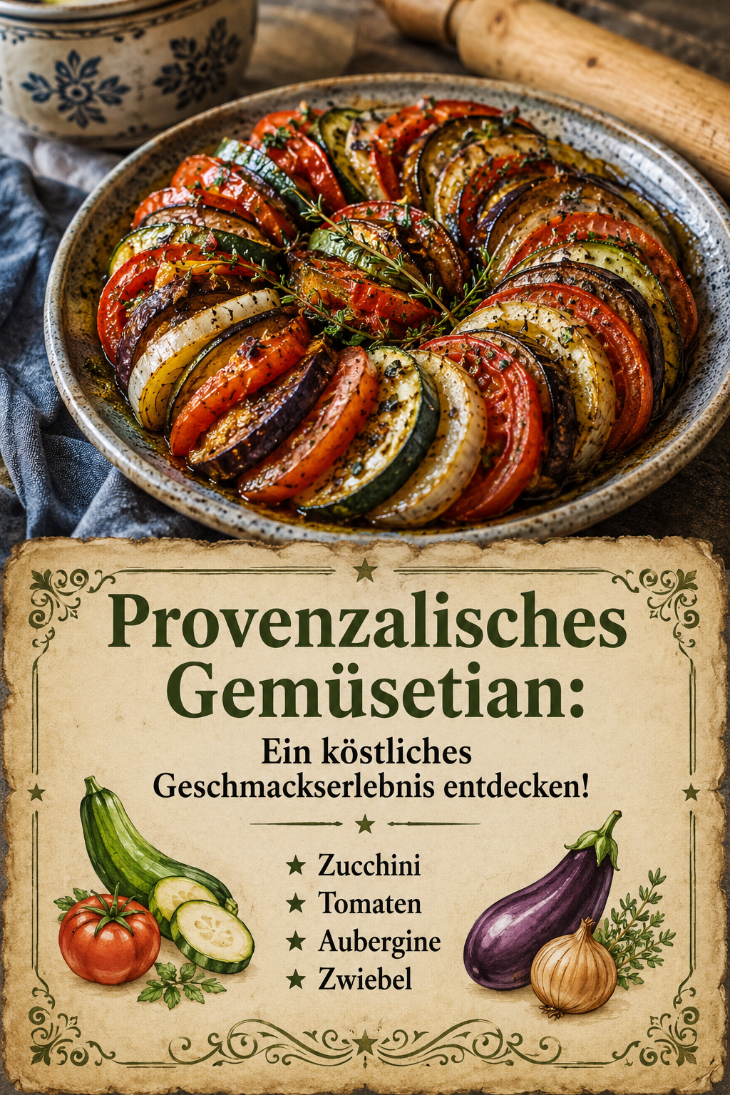 Provenzalisches Gemüsetian: Ein köstliches Geschmackserlebnis entdecken!