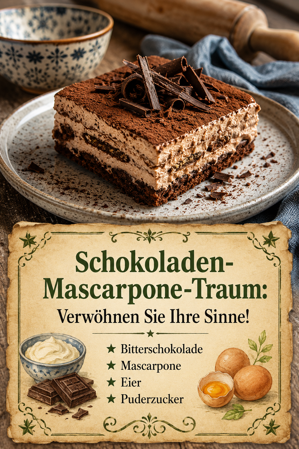 Schokoladen-Mascarpone-Traum: Verwöhnen Sie Ihre Sinne!