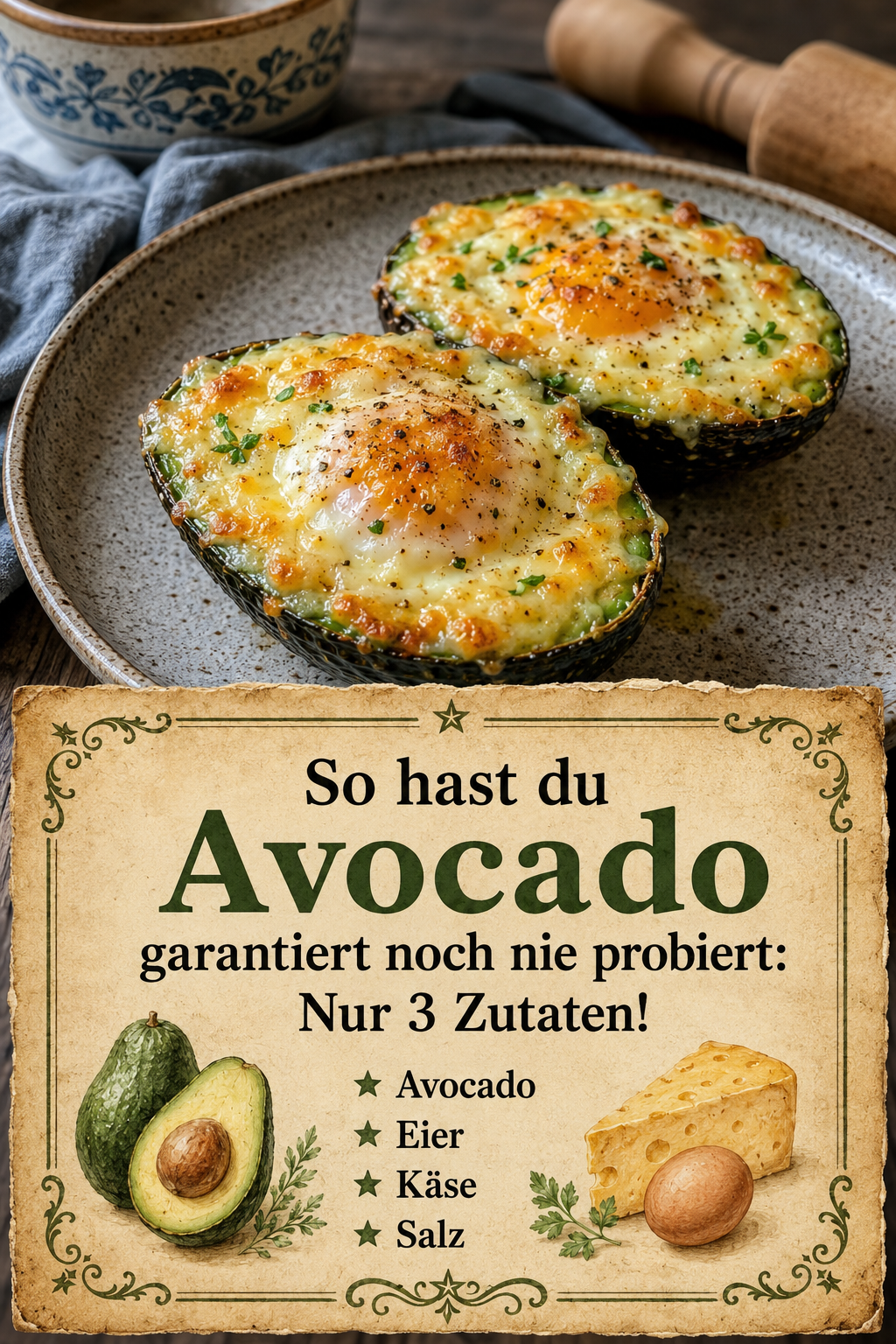 So hast du Avocado garantiert noch nie probiert: Nur 3 Zutaten!