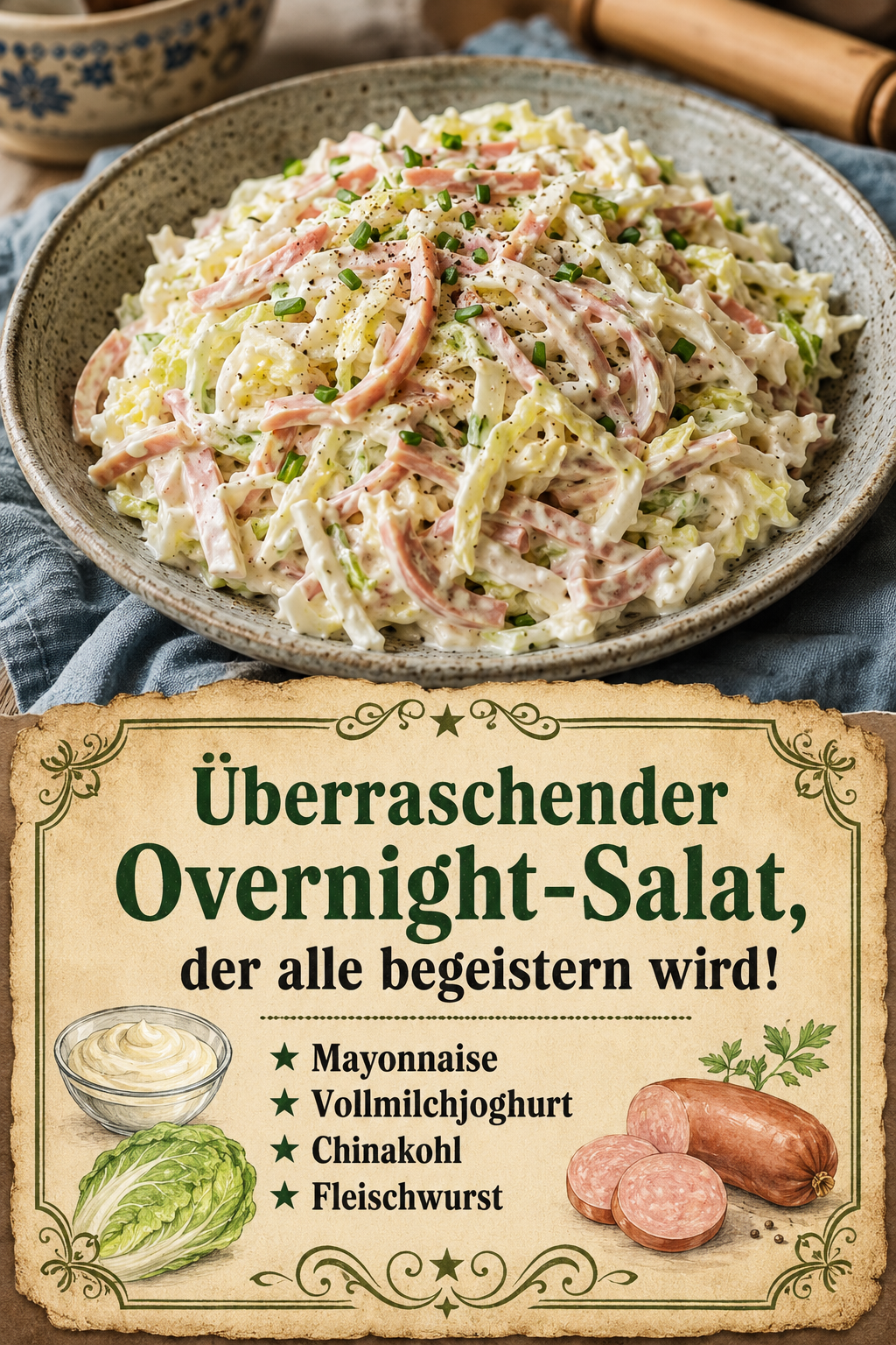 Überraschender Overnight-Salat, der alle begeistern wird!